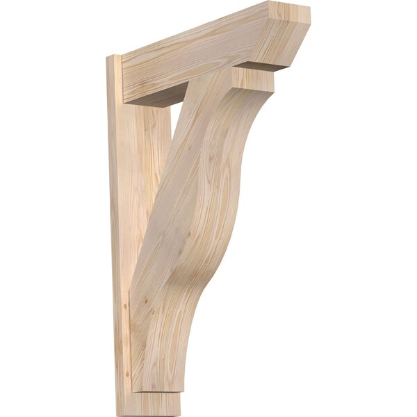 Ekena Millwork Funston Slat Smooth Outlooker, Douglas Fir, 7 1/2"W x 28"D x 40"H OUT08X28X40FST06SDF - main